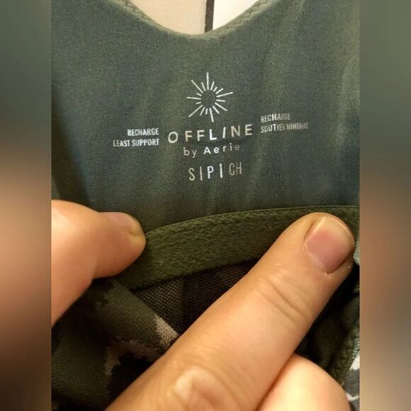 AERIE | Recharge Least Support Sports Bra - Picture 4 of 4